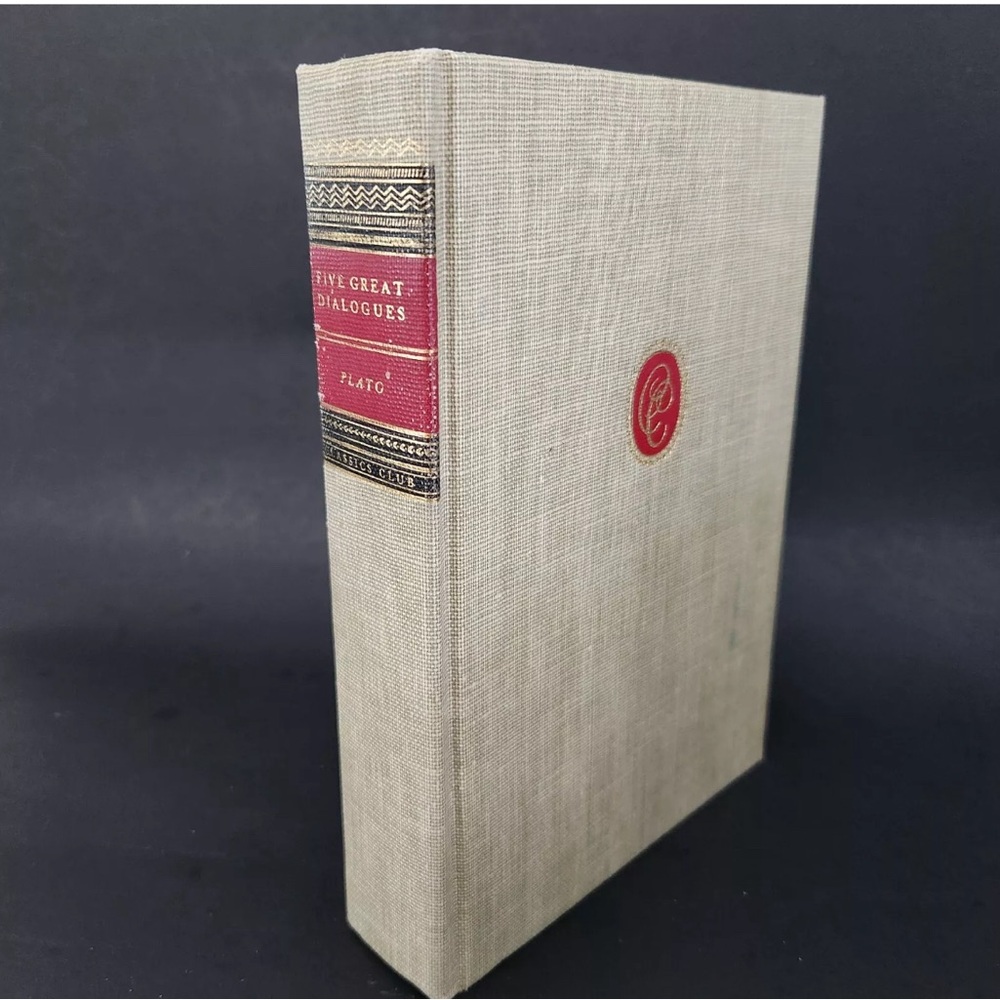 Plato Five Great Dialogues The Classics Club 1969 Hardcover Walter J Black Inc